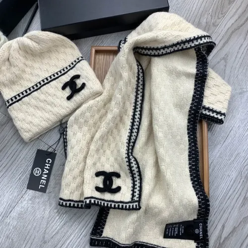 Cheap Chanel Hat and Scarf Set #1401271 Replica Wholesale [$52.00 USD] [ITEM#1401271] on Replica Chanel Hat and Scarf and Glove Set