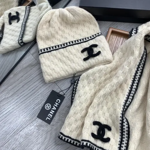 Cheap Chanel Hat and Scarf Set #1401271 Replica Wholesale [$52.00 USD] [ITEM#1401271] on Replica Chanel Hat and Scarf and Glove Set