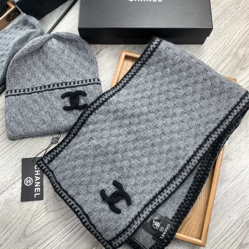Cheap Chanel Hat and Scarf Set #1401272 Replica Wholesale [$52.00 USD] [ITEM#1401272] on Replica Chanel Hat and Scarf and Glove Set
