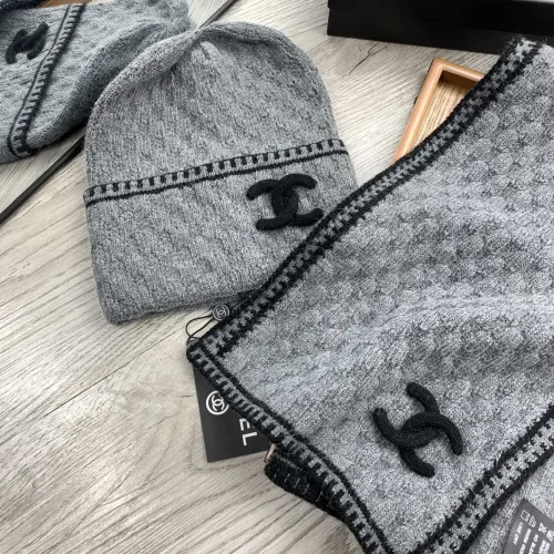 Cheap Chanel Hat and Scarf Set #1401272 Replica Wholesale [$52.00 USD] [ITEM#1401272] on Replica Chanel Hat and Scarf and Glove Set