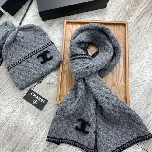 Cheap Chanel Hat and Scarf Set #1401272 Replica Wholesale [$52.00 USD] [ITEM#1401272] on Replica Chanel Hat and Scarf and Glove Set