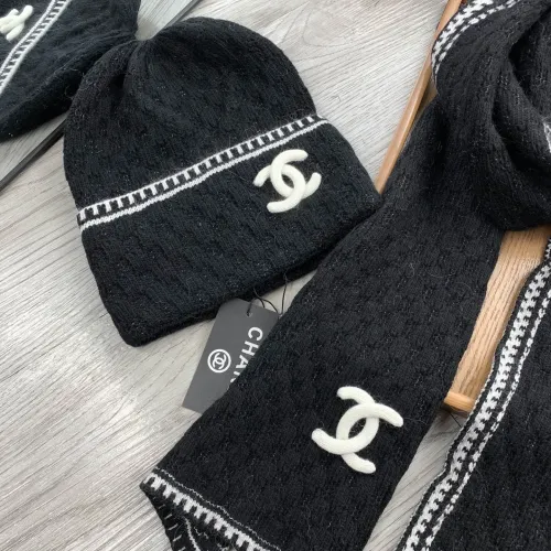 Cheap Chanel Hat and Scarf Set #1401273 Replica Wholesale [$52.00 USD] [ITEM#1401273] on Replica Chanel Hat and Scarf and Glove Set