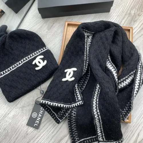 Cheap Chanel Hat and Scarf Set #1401273 Replica Wholesale [$52.00 USD] [ITEM#1401273] on Replica Chanel Hat and Scarf and Glove Set