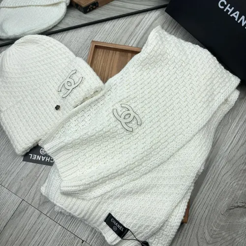 Cheap Chanel Hat and Scarf Set #1401274 Replica Wholesale [$52.00 USD] [ITEM#1401274] on Replica Chanel Hat and Scarf and Glove Set