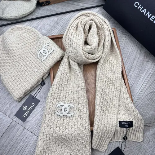 Cheap Chanel Hat and Scarf Set #1401275 Replica Wholesale [$52.00 USD] [ITEM#1401275] on Replica Chanel Hat and Scarf and Glove Set