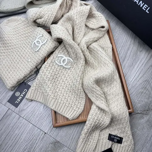 Cheap Chanel Hat and Scarf Set #1401275 Replica Wholesale [$52.00 USD] [ITEM#1401275] on Replica Chanel Hat and Scarf and Glove Set