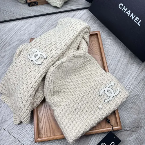 Cheap Chanel Hat and Scarf Set #1401275 Replica Wholesale [$52.00 USD] [ITEM#1401275] on Replica Chanel Hat and Scarf and Glove Set