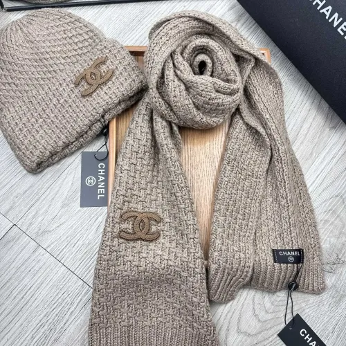 Cheap Chanel Hat and Scarf Set #1401276 Replica Wholesale [$52.00 USD] [ITEM#1401276] on Replica Chanel Hat and Scarf and Glove Set