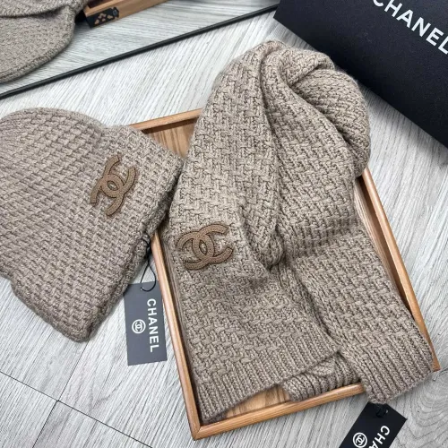 Cheap Chanel Hat and Scarf Set #1401276 Replica Wholesale [$52.00 USD] [ITEM#1401276] on Replica Chanel Hat and Scarf and Glove Set