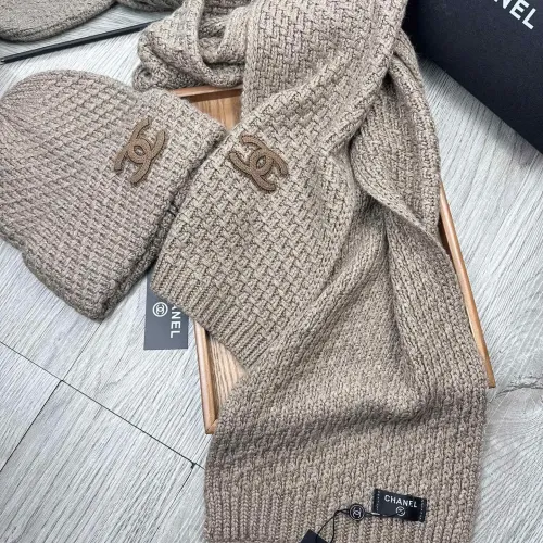 Cheap Chanel Hat and Scarf Set #1401276 Replica Wholesale [$52.00 USD] [ITEM#1401276] on Replica Chanel Hat and Scarf and Glove Set