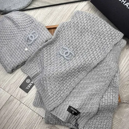 Cheap Chanel Hat and Scarf Set #1401277 Replica Wholesale [$52.00 USD] [ITEM#1401277] on Replica Chanel Hat and Scarf and Glove Set