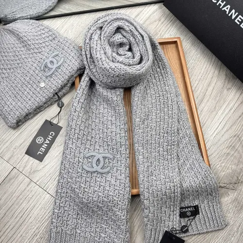 Cheap Chanel Hat and Scarf Set #1401277 Replica Wholesale [$52.00 USD] [ITEM#1401277] on Replica Chanel Hat and Scarf and Glove Set