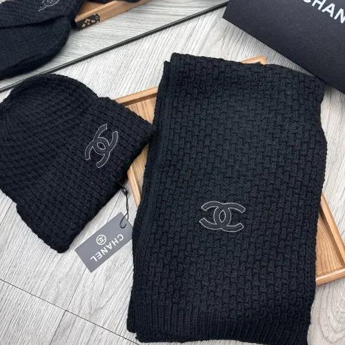Cheap Chanel Hat and Scarf Set #1401278 Replica Wholesale [$52.00 USD] [ITEM#1401278] on Replica Chanel Hat and Scarf and Glove Set