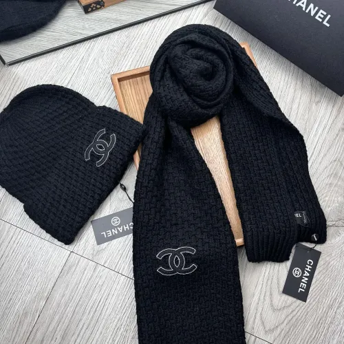 Cheap Chanel Hat and Scarf Set #1401278 Replica Wholesale [$52.00 USD] [ITEM#1401278] on Replica Chanel Hat and Scarf and Glove Set