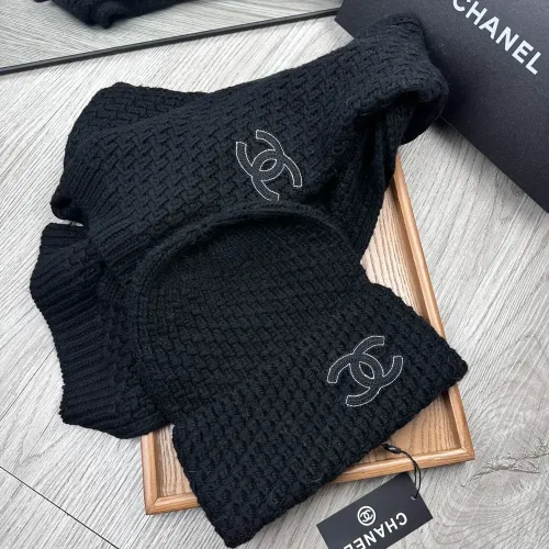 Cheap Chanel Hat and Scarf Set #1401278 Replica Wholesale [$52.00 USD] [ITEM#1401278] on Replica Chanel Hat and Scarf and Glove Set