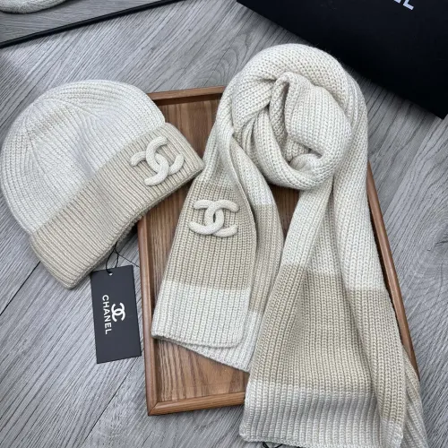Cheap Chanel Hat and Scarf Set #1401279 Replica Wholesale [$52.00 USD] [ITEM#1401279] on Replica Chanel Hat and Scarf and Glove Set