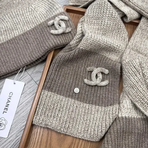 Cheap Chanel Hat and Scarf Set #1401280 Replica Wholesale [$52.00 USD] [ITEM#1401280] on Replica Chanel Hat and Scarf and Glove Set