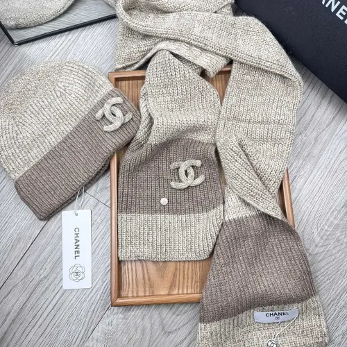 Cheap Chanel Hat and Scarf Set #1401280 Replica Wholesale [$52.00 USD] [ITEM#1401280] on Replica Chanel Hat and Scarf and Glove Set