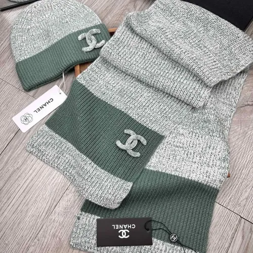 Cheap Chanel Hat and Scarf Set #1401281 Replica Wholesale [$52.00 USD] [ITEM#1401281] on Replica Chanel Hat and Scarf and Glove Set