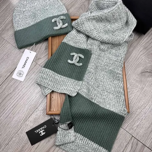 Cheap Chanel Hat and Scarf Set #1401281 Replica Wholesale [$52.00 USD] [ITEM#1401281] on Replica Chanel Hat and Scarf and Glove Set