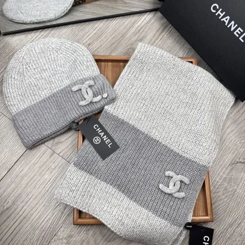 Chanel Hat and Scarf Set #1401282
