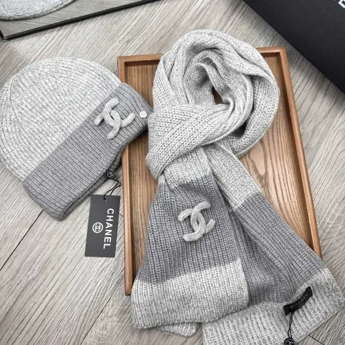 Cheap Chanel Hat and Scarf Set #1401282 Replica Wholesale [$52.00 USD] [ITEM#1401282] on Replica Chanel Hat and Scarf and Glove Set