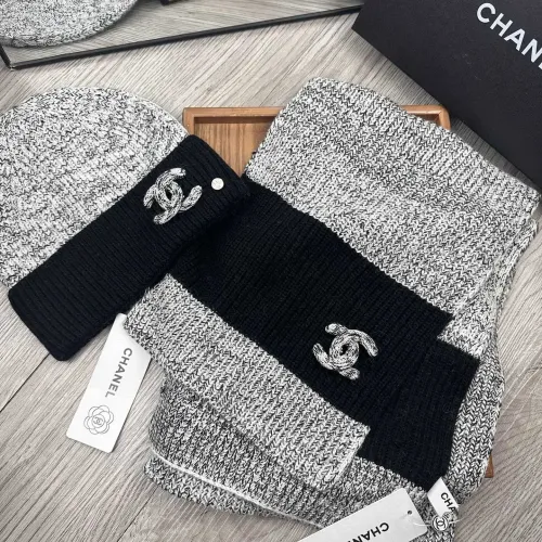 Cheap Chanel Hat and Scarf Set #1401283 Replica Wholesale [$52.00 USD] [ITEM#1401283] on Replica Chanel Hat and Scarf and Glove Set