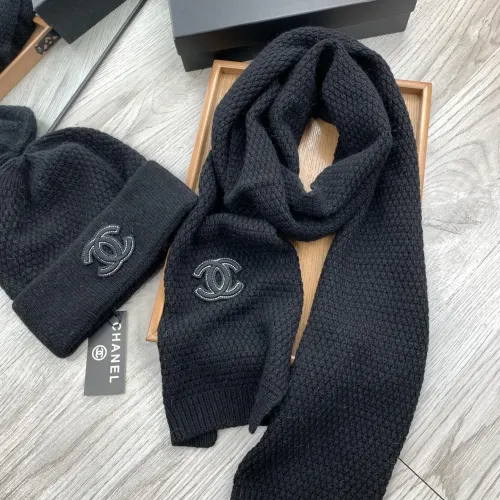 Cheap Chanel Hat and Scarf Set #1401286 Replica Wholesale [$52.00 USD] [ITEM#1401286] on Replica Chanel Hat and Scarf and Glove Set