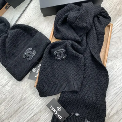 Cheap Chanel Hat and Scarf Set #1401286 Replica Wholesale [$52.00 USD] [ITEM#1401286] on Replica Chanel Hat and Scarf and Glove Set