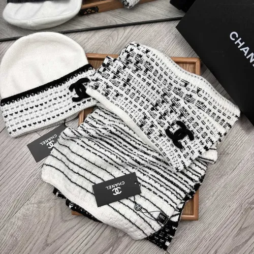 Cheap Chanel Hat and Scarf Set #1401287 Replica Wholesale [$52.00 USD] [ITEM#1401287] on Replica Chanel Hat and Scarf and Glove Set