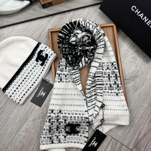 Cheap Chanel Hat and Scarf Set #1401287 Replica Wholesale [$52.00 USD] [ITEM#1401287] on Replica Chanel Hat and Scarf and Glove Set