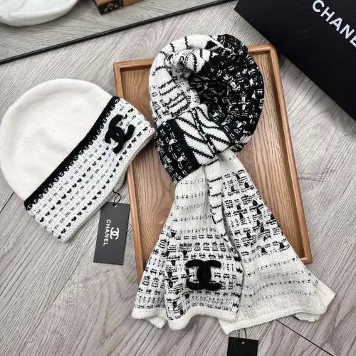 Cheap Chanel Hat and Scarf Set #1401287 Replica Wholesale [$52.00 USD] [ITEM#1401287] on Replica Chanel Hat and Scarf and Glove Set