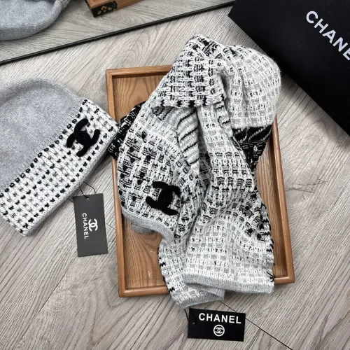 Cheap Chanel Hat and Scarf Set #1401288 Replica Wholesale [$52.00 USD] [ITEM#1401288] on Replica Chanel Hat and Scarf and Glove Set