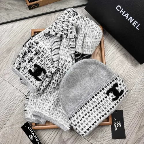 Cheap Chanel Hat and Scarf Set #1401288 Replica Wholesale [$52.00 USD] [ITEM#1401288] on Replica Chanel Hat and Scarf and Glove Set