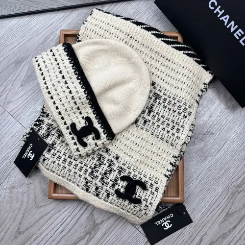 Cheap Chanel Hat and Scarf Set #1401289 Replica Wholesale [$52.00 USD] [ITEM#1401289] on Replica Chanel Hat and Scarf and Glove Set