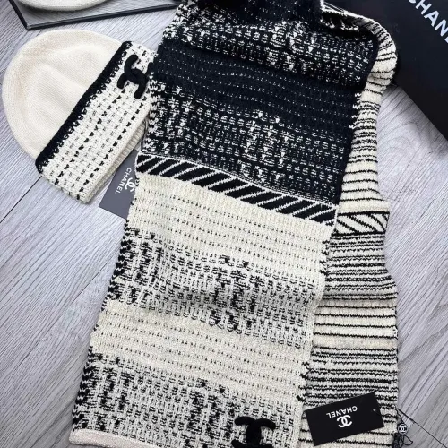 Cheap Chanel Hat and Scarf Set #1401289 Replica Wholesale [$52.00 USD] [ITEM#1401289] on Replica Chanel Hat and Scarf and Glove Set