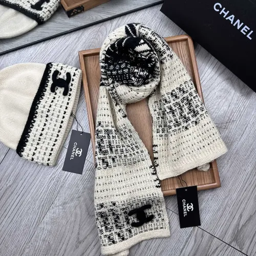 Cheap Chanel Hat and Scarf Set #1401289 Replica Wholesale [$52.00 USD] [ITEM#1401289] on Replica Chanel Hat and Scarf and Glove Set