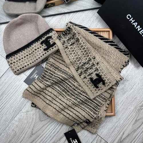 Cheap Chanel Hat and Scarf Set #1401290 Replica Wholesale [$52.00 USD] [ITEM#1401290] on Replica Chanel Hat and Scarf and Glove Set