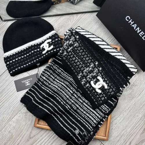 Cheap Chanel Hat and Scarf Set #1401291 Replica Wholesale [$52.00 USD] [ITEM#1401291] on Replica Chanel Hat and Scarf and Glove Set