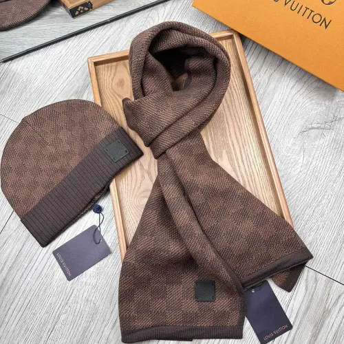 Cheap Louis Vuitton LV Hat and Scarf Set #1401293 Replica Wholesale [$48.00 USD] [ITEM#1401293] on Replica Louis Vuitton LV Hat and Scarf and Glove Set