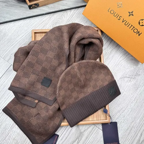 Cheap Louis Vuitton LV Hat and Scarf Set #1401293 Replica Wholesale [$48.00 USD] [ITEM#1401293] on Replica Louis Vuitton LV Hat and Scarf and Glove Set
