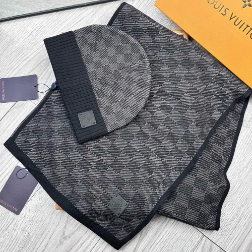 Cheap Louis Vuitton LV Hat and Scarf Set #1401295 Replica Wholesale [$48.00 USD] [ITEM#1401295] on Replica Louis Vuitton LV Hat and Scarf and Glove Set