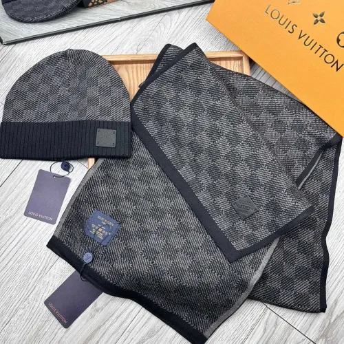 Cheap Louis Vuitton LV Hat and Scarf Set #1401295 Replica Wholesale [$48.00 USD] [ITEM#1401295] on Replica Louis Vuitton LV Hat and Scarf and Glove Set