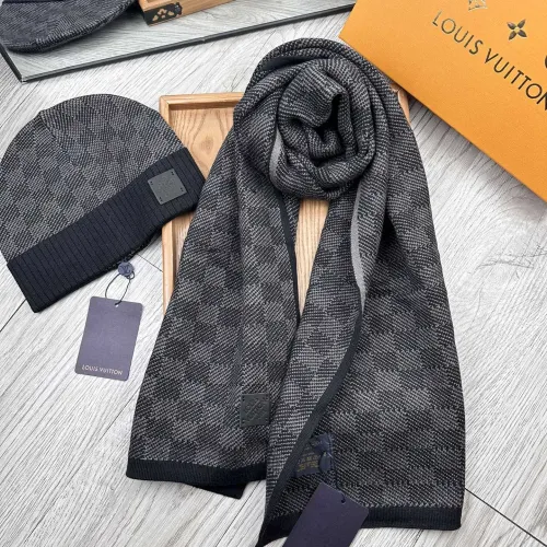 Cheap Louis Vuitton LV Hat and Scarf Set #1401295 Replica Wholesale [$48.00 USD] [ITEM#1401295] on Replica Louis Vuitton LV Hat and Scarf and Glove Set