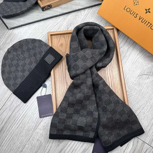 Cheap Louis Vuitton LV Hat and Scarf Set #1401295 Replica Wholesale [$48.00 USD] [ITEM#1401295] on Replica Louis Vuitton LV Hat and Scarf and Glove Set