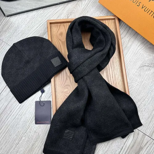 Cheap Louis Vuitton LV Hat and Scarf Set #1401296 Replica Wholesale [$48.00 USD] [ITEM#1401296] on Replica Louis Vuitton LV Hat and Scarf and Glove Set