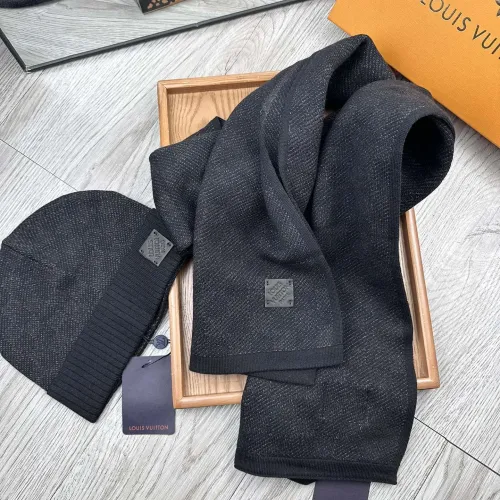 Cheap Louis Vuitton LV Hat and Scarf Set #1401296 Replica Wholesale [$48.00 USD] [ITEM#1401296] on Replica Louis Vuitton LV Hat and Scarf and Glove Set