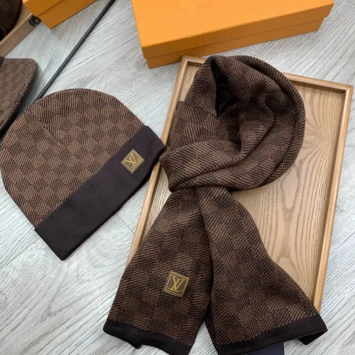 Cheap Louis Vuitton LV Hat and Scarf Set #1401298 Replica Wholesale [$48.00 USD] [ITEM#1401298] on Replica Louis Vuitton LV Hat and Scarf and Glove Set