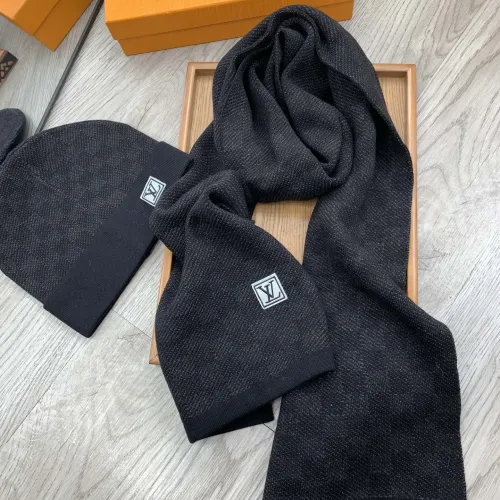 Cheap Louis Vuitton LV Hat and Scarf Set #1401300 Replica Wholesale [$48.00 USD] [ITEM#1401300] on Replica Louis Vuitton LV Hat and Scarf and Glove Set