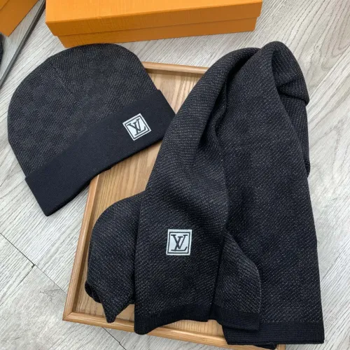 Cheap Louis Vuitton LV Hat and Scarf Set #1401300 Replica Wholesale [$48.00 USD] [ITEM#1401300] on Replica Louis Vuitton LV Hat and Scarf and Glove Set